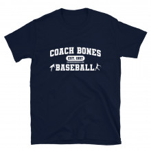 Official Coach Bones Baseball Tee
